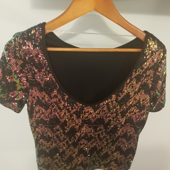 Sanctuary Sequined Top - Picture 2 of 5
